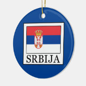 Ornement En Céramique Srbija (Gauche)