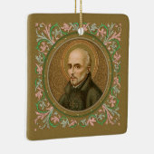 Ornement En Céramique St. Ignatius Loyola (BK 050 ; devise latine) (Droite)