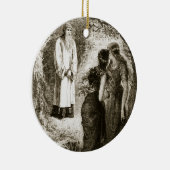 Ornement En Céramique St Patrick s'est réuni par des vierges dans le (Droite)