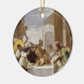 Ornement En Céramique St Vincent Ferrer exécutant un miracle (Gauche)