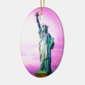 Ornement En Céramique Statue de Liberty (Gauche)
