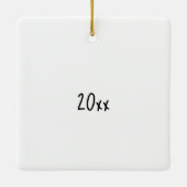 Ornement En Céramique Stay Cool My Friend Penguins (Dos)