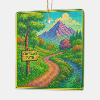 Ornement En Céramique Stay on the Covenant Path