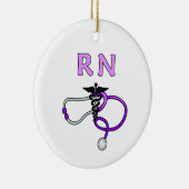 Ornement En Céramique Stéthoscope de RN (Droite)