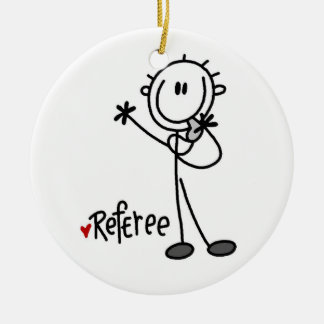 Ornement En Céramique Stick Figure Référé T-shirts et cadeaux