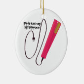 Ornement En Céramique Straigher (Droite)