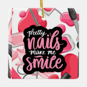 ORNEMENT EN CÉRAMIQUE STYLE ART NAILS