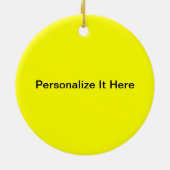 Ornement En Céramique Style de Breakdancing (Dos)