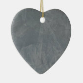 Ornement En Céramique Suede gris (Droite)