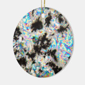 Ornement En Céramique Sulfate de potassium sous le microscope (Gauche)