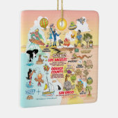 Ornement En Céramique Sunset de Californie du Sud (Droite)