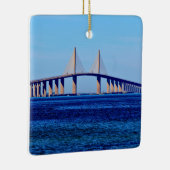 Ornement En Céramique Sunshine Skyway Bridge (Droite)