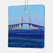 Ornement En Céramique Sunshine Skyway Bridge (Gauche)