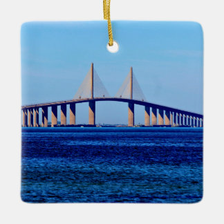 Ornement En Céramique Sunshine Skyway Bridge