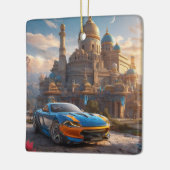 Ornement En Céramique Supercar cool beau monastère (Gauche)