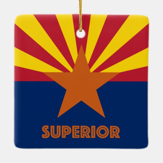 Ornement En Céramique Supérieure AZ (Dos)