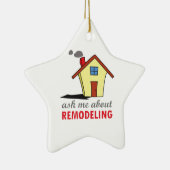 ORNEMENT EN CÉRAMIQUE SUPPRESSION DE LA MAISON (Droite)