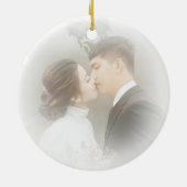 Ornement en céramique sur mesure rose or (Dos)