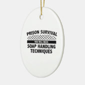 Ornement En Céramique Survie en prison (Gauche)