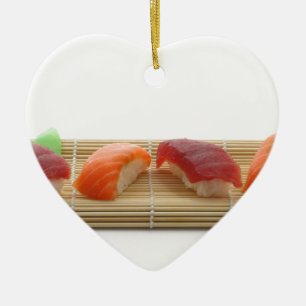 Ornement En Céramique Sushi Japonais Délicieux Nourriture Asiatique Déli