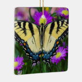 Ornement En Céramique Swallowtail Butterfly on daisy (Droite)
