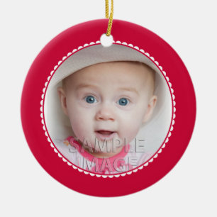 Ornement En Céramique SweetBabyCarottes BabyFirst Noël Rouge
