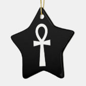 Ornement En Céramique Symbole égyptien d'Ankh (Gauche)