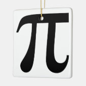 Ornement En Céramique Symbole géant "Pi" (Gauche)
