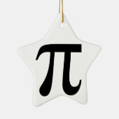 Ornement En Céramique Symbole géant "Pi" (Droite)