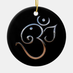 ORNEMENT EN CÉRAMIQUE SYMBOLE OM