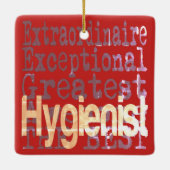 Ornement En Céramique Système d'hygiène (Dos)