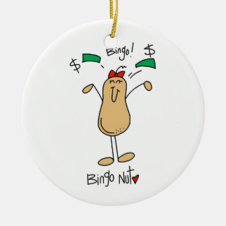 Ornement En Céramique T-shirts et cadeaux Bingo Nut