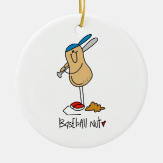 Ornement En Céramique T-shirts et cadeaux de baseball Nut