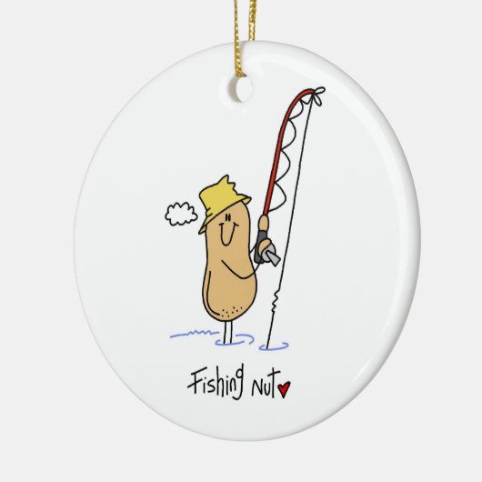 Ornement En Céramique T-shirts et cadeaux pour la pêche (Gauche)