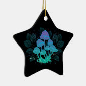 Ornement En Céramique Tabourets dans Bushes (Droite)