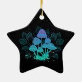 Ornement En Céramique Tabourets dans Bushes (Dos)