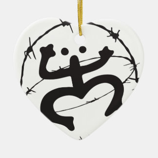 Ornement En Céramique Taino Nativo