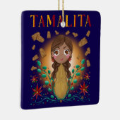 Ornement En Céramique Tamalita Tamal Zia Fleurs Tamales (Droite)