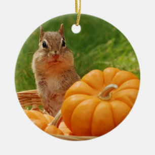 Ornement En Céramique Tamia mignonne d'automne