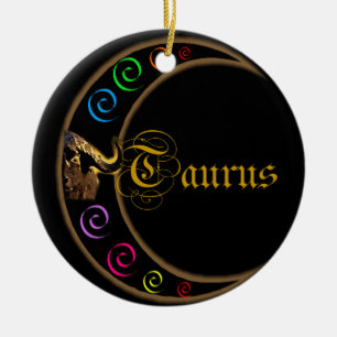 Ornement En Céramique Taurus