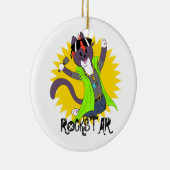 Ornement En Céramique Taz le Rockstar (Droite)