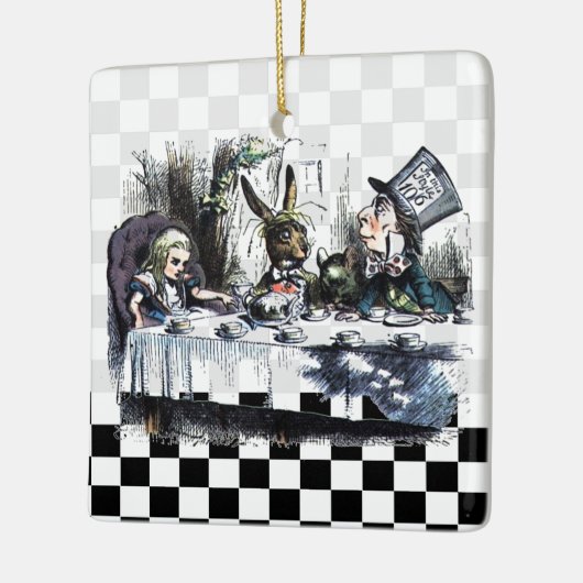 Ornement En Céramique Tea Party 2 (Gauche)