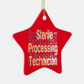 Ornement En Céramique Technicien de traitement stérile Extraordinaire (Droite)