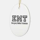 Ornement En Céramique Technicien Médicale de secours (Gauche)