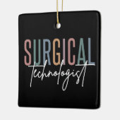 Ornement En Céramique Technologue chirurgical Med Surg Tech Chirurgie Te (Gauche)