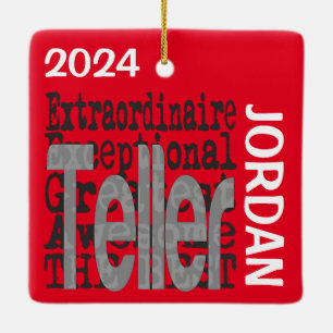 Ornement En Céramique Teller Extraordinaire CUSTOM