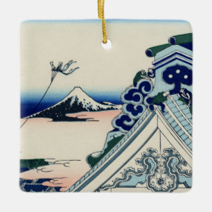 Ornement En Céramique Temple d'Asakusa Honganji dans la capitale