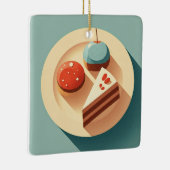 Ornement En Céramique Tentations douces (Droite)