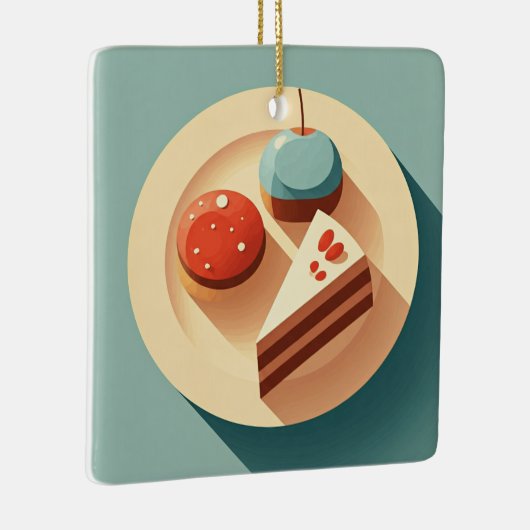 Ornement En Céramique Tentations douces (Droite)