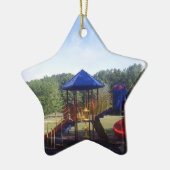 Ornement En Céramique Terrain de jeu de parc (Gauche)